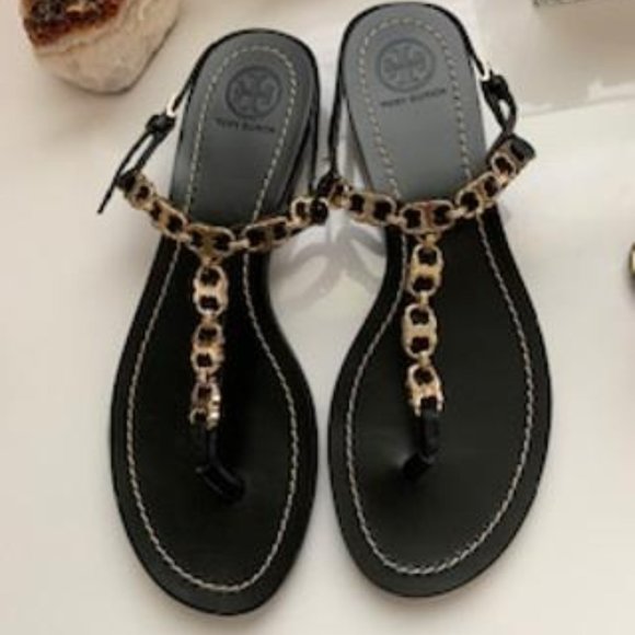 Tory Burch Gemini Link Sandals - Picture 1 of 6